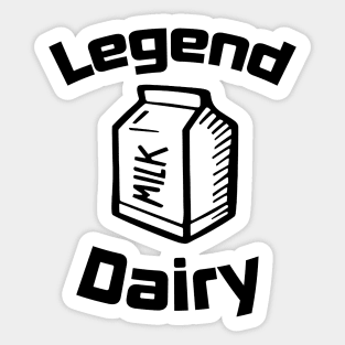 Legendary (Dairy) Sticker